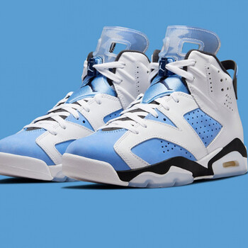 unc aj6北卡蓝乔6大学蓝高帮篮球鞋休闲运动鞋男鞋ct8529-4 aj6 aj6