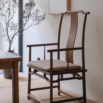 明式家具官帽椅价格报价行情- 京东