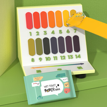 米特医生湿厕纸卡通装 40片*10包 私处清洁湿巾 擦走细菌可冲马桶