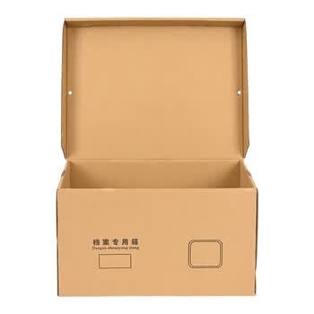 泰档档案箱档案专用箱办公纸箱档案专用箱整理文件收纳存储箱大号45*34.5*25cm 【1个】45345251
