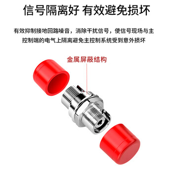 博扬（BOYANG）BY-F33 电信级FC耦合器 FC小D型接口 光纤法兰盘适配器光纤延长对接头