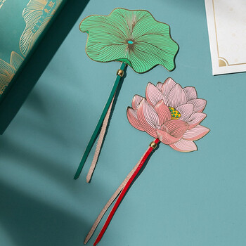TaTanice 书签 金属书签伴手礼古风书页夹文创书签文具送老师同学生日礼物予独爱莲 TaTanice 书签 金属书签伴手礼古风书页夹文创书签文具送老师同学生日礼物予独爱莲