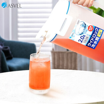 阿司倍鹭(ASVEL)塑料冷水壶大容量凉水壶泡茶壶果汁壶扎壶食品级耐高温日本进口2L 阿司倍鹭(ASVEL)塑料冷水壶大容量凉水壶泡茶壶果汁壶扎壶食品级耐高温日本进口2L