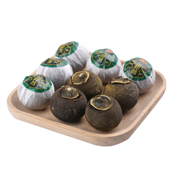 大益 茶叶 普洱茶熟茶 新会小青柑柑普茶 2023年7益果200g带礼袋 大益 茶叶 普洱茶熟茶 新会小青柑柑普茶 2023年7益果200g带礼袋