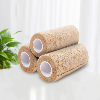 驰动弹力自粘绷带护手指拳击绑腿绑手脚踝运动弹性绑带3卷7.5cmx4.5m