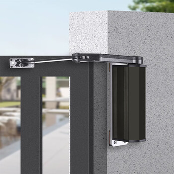 亿普诺电动闭门器自动门禁大门感应开门器遥控侧装防水曲臂开门机室外