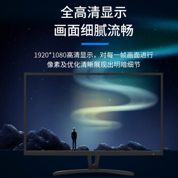 海康威视 32英寸显示器DS-D5032FE 1080P高清显示屏台式机电脑多接口监控监视器