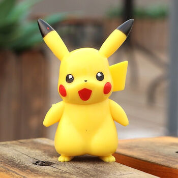 神奇皮卡丘公仔精灵宝可梦儿童玩具宠物小精灵摆件礼品 呆萌皮卡丘