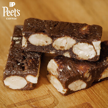 Peet's Coffee皮爷peets 伯爵太妃糖扁桃仁杏仁焦糖网红独立包装 15颗*3罐