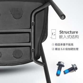 强盛永旺会议椅办公椅电脑椅弓形椅学习椅职员椅布靠背椅带滑轮2把起拍