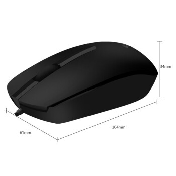 惠普（HP）M10有线鼠标 USB接口笔记本台式电脑一体机通用办公鼠标 联想戴尔华为华硕电脑通用 黑色10支装