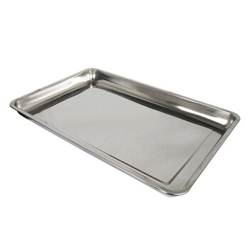 元汗812不锈钢方盘 加厚托盘深盘 10个 升级款59.5*39.