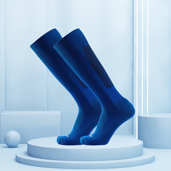 维克利奥VICLEO成人足球袜长筒袜高筒毛巾底防滑专业训练长筒V619301 蓝色 均码 维克利奥VICLEO成人足球袜长筒袜高筒毛巾底防滑专业训练长筒V619301 蓝色 均码