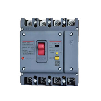 三相空气开关 三相四线空气开关带漏电保护器塑壳cdm3l160a250a400a