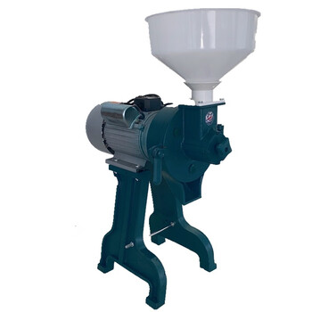 定制双狮铸铁150型豆浆米浆磨浆机180型磨粉机五谷杂粮玉米饲料粉碎机