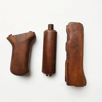 合金军模配件仁祥ak金属配件  三代金属折叠后托ak实木护木ak47二代