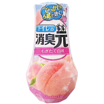 小林制药（KOBAYASHI）厕所用消臭元新鲜白桃400ml空气清新剂香薰除臭剂芳香剂除臭留香