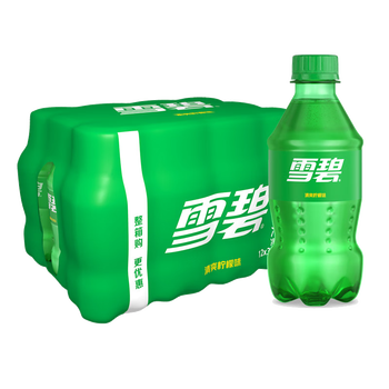 ml柠檬味汽水碳酸饮料迷你小瓶可乐夏季饮品整箱便携装 雪碧300ml*6瓶