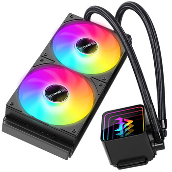 大水牛（BUBALUS）凌霜240A  无限镜CPU水冷散热器（ARGB神光同步/支持IntelLGA2011/AMD/多平台/一体式/PWM温控）