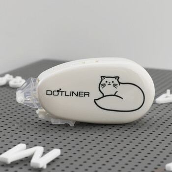 国誉(KOKUYO)Noritake联名学生便携紧凑型点点胶点状胶粘贴胶带 本体 蓝色 WSG-DM2X45-06B