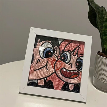 阡囤 情侣头像钻石画diy手工星蝶公主满钻贴画带框情人节送男女友礼物