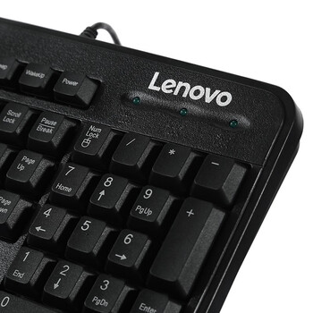 联想（lenovo）有线键盘鼠标套装 键盘 键鼠套装 办公鼠标键盘套装 KM4800键盘 电脑键盘笔记本键盘