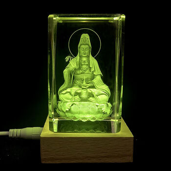 木大仙水晶佛像定制观音文殊如来普贤药师佛地藏弥勒佛势至菩萨家居