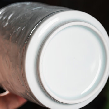 金镶玉景德镇茶叶罐 黄守良手作便携家用茶罐密封罐储存罐 清明上河图