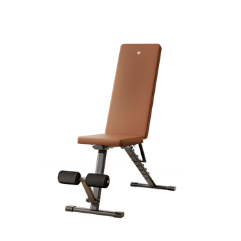 京东京造  哑铃凳家用多功能仰卧起坐辅助板卧推凳健身训练椅飞鸟凳棕黑