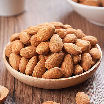 巴旦木仁大杏仁扁桃仁罐装总重500g50g美国大杏仁批发坚果零食新货