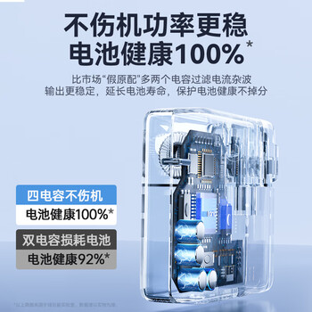 绿巨能（llano）苹果笔记本电脑充电器85W氮化镓MacBook Pro A1398/A1424/MC975 电源适配器磁吸线 20V4.25A