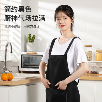 LYNN围裙 防水防油耐脏罩衣 拉链口袋男女通用家务清洁餐厅奶茶工作服 LYNN围裙 防水防油耐脏罩衣 拉链口袋男女通用家务清洁餐厅奶茶工作服