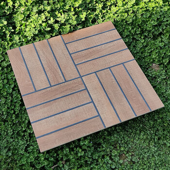 户外仿木纹瓷砖 庭院地砖木纹砖室外仿木地板瓷砖防滑防冻户外露台