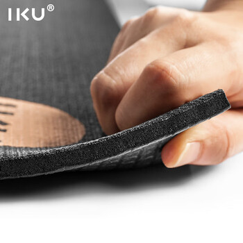 IKU健身垫专业防滑跳操垫耐磨抗震隔音超大家用运动瑜伽垫子100*7灰 IKU健身垫专业防滑跳操垫耐磨抗震隔音超大家用运动瑜伽垫子100*7灰