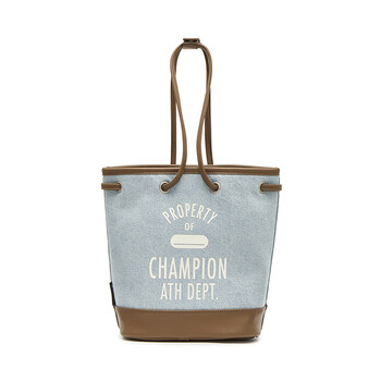 Champion冠军24冬季新款单肩包男女休闲情侣水桶包通勤潮流手提包