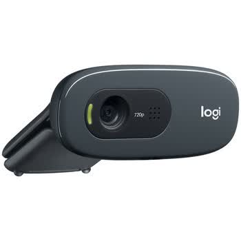 罗技（Logitech）C270 高清网络摄像头 网络课程 远程教育 视频通话【ZY】