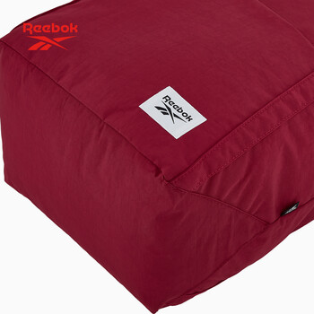 锐步防泼水耐磨手提斜挎包大容量男女同款户外通勤休闲包 酒红色