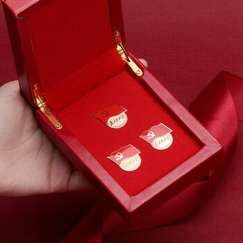 法拉蒙(faramon)新版标准型党徽别针式胸针中国新版吸铁石蝴蝶扣党员胸章磁铁磁扣胸徽礼盒装 3枚磁扣款 法拉蒙(faramon)新版标准型党徽别针式胸针中国新版吸铁石蝴蝶扣党员胸章磁铁磁扣胸徽礼盒装 3枚磁扣款