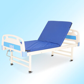 【京健康】单摇床双摇床手摇式病床家用多功能护理床瘫痪病人床病 a09