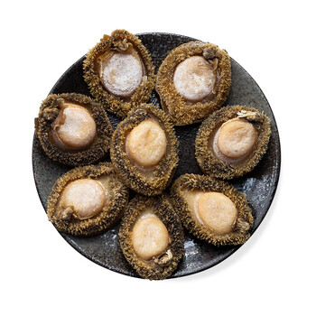 溏心干鲍 26头淡干鲍鱼13-14个250克鲍糖心鲍大网鲍南非礼盒