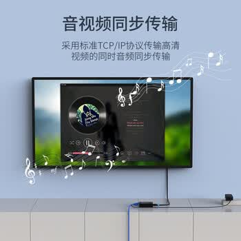 迈拓维矩（MT-viki）HDMI延长器60米 hdmi转RJ45单网线网络传输信号放大器 MT-ED05