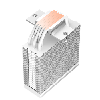 超频3（PCCOOLER）RT500 TC ARGB WH CPU风冷散热器（5热管/高性能风扇/三角波浪鳍片/1700/AM5）
