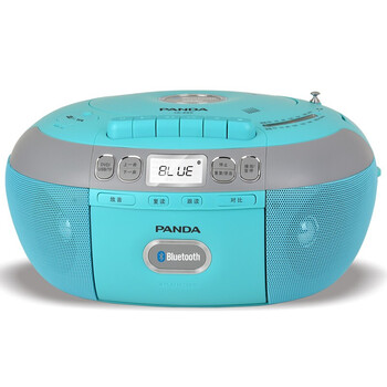 熊猫(PANDA)CD-880 蓝牙音响CD复读机DVD光盘播放机磁带机录音机U盘插卡转录胎教机 收录学习机(蓝色) 熊猫(PANDA)CD-880 蓝牙音响CD复读机DVD光盘播放机磁带机录音机U盘插卡转录胎教机 收录学习机(蓝色)