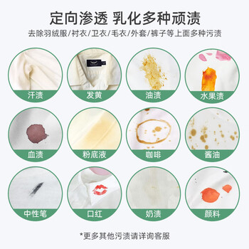 魅她（MIOLTTA）衣领净清洗衬衫发黄除渍强力去污去黄洗白衣领口汗渍喷剂洁净神器