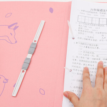 国誉(KOKUYO)进口Campus亲子小动物纸板装订文件收纳夹A4-S 白熊1个装FU-CA10-1