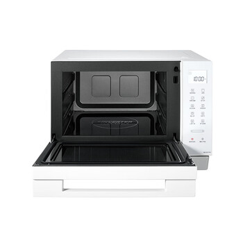 松下（Panasonic）23升家用微波炉 微蒸烤炸一体机 平板式加热 除味去污自清洁 自动菜单 NN-DS37PW 人气