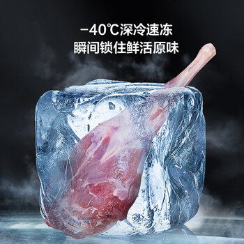 海信（Hisense）205升小型家用冰柜 低温减霜电脑控温冷藏冷冻冷柜 钢化玻璃小冰箱BD/BC-205ZNGUT