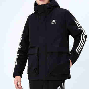 阿迪达斯（adidas） 棉服男装2023冬季新款运动休闲防风外套加厚保暖夹克棉衣IP2537 GT1688 S 175/92A