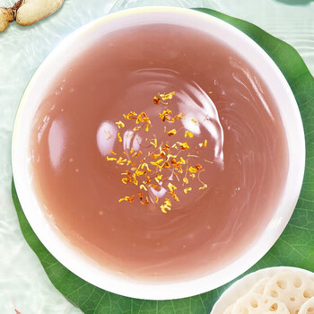 智仁 纯藕粉 0添加蔗糖0脂肪莲藕粉营养早餐代餐冲饮速食独立袋装600g