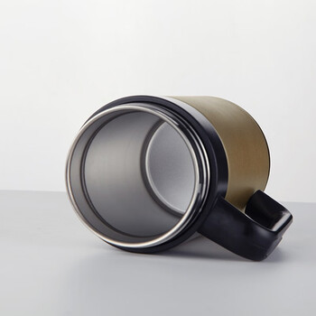 尚华士（SHANG HUASHI）风范真空保温杯 不锈钢水杯办公杯 SHS-1052 400ml 黑色